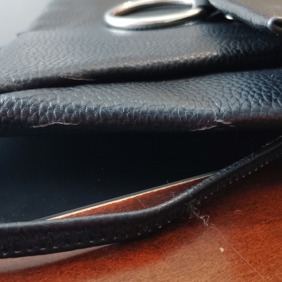 Carlos By Carlos Santana Envelope Front Ring Purse Black - Picture 6 of 16